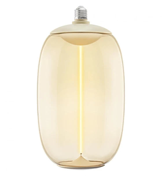 Bec LED vintage decorativ OSRAM Amber cu filament magnetic, E27, 4W 27W, 280 lm, lumina calda 2700K, clasa energetica G