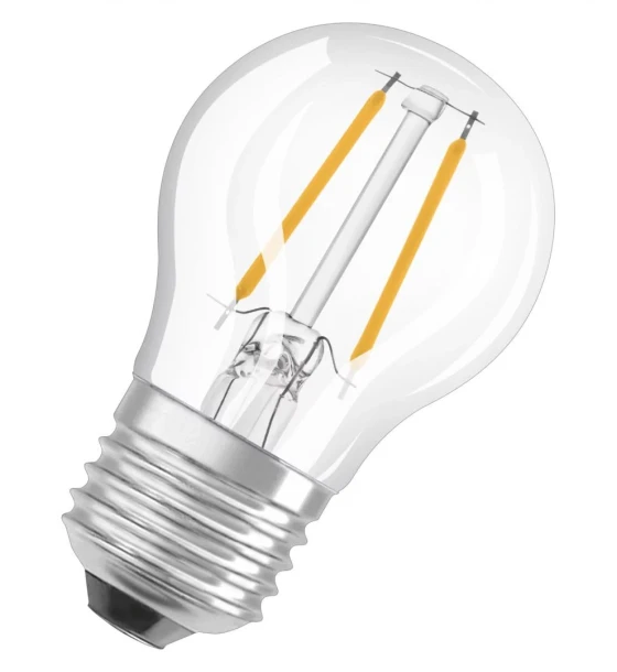 Bec LED Osram Star Classic DIM P, E27, 4.8W 40W, 470 lm, luminacalda 2700K, dimabil, cu filament