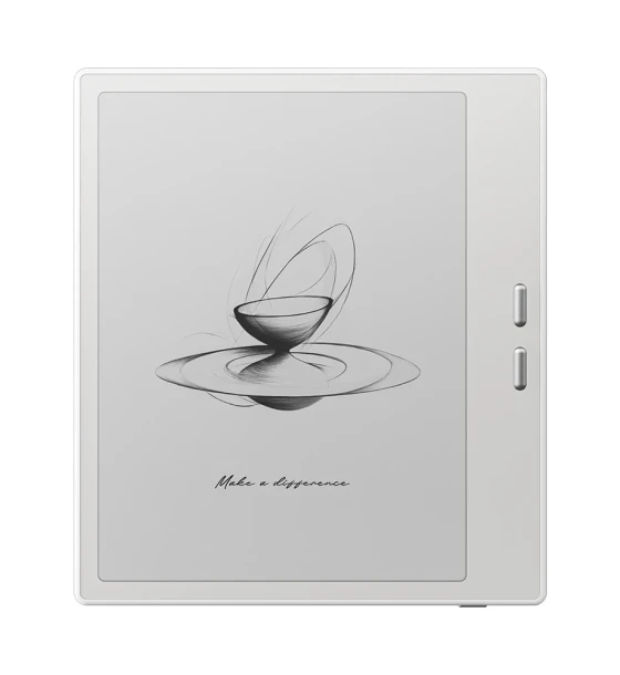 Tableta E-Ink Boox GO 7, 7 inch, Octa-Core, 4GB RAM, 64 GB, Android 13, Alb
