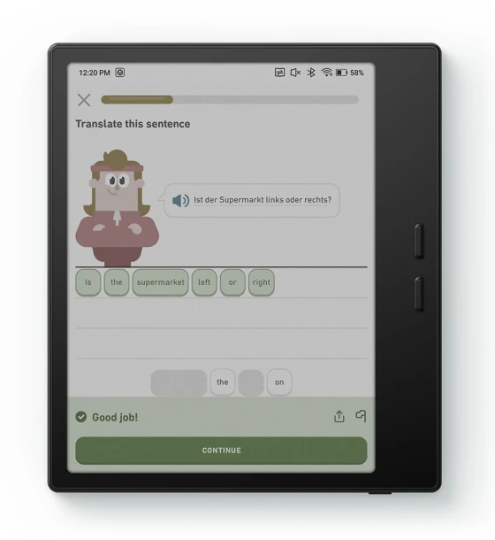 Tableta E-Ink Boox GO Color 7 GEN 2, 7 inch, Octa-Core, 4GB RAM, 64 GB, Android 13, Negru