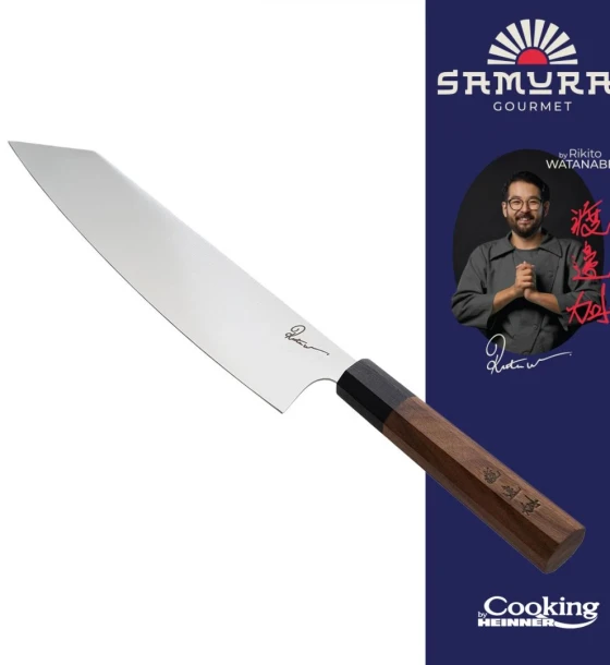 Cutit gyuto 23 cm, rikito watanabe, samurai gourmet, cooking by heinner