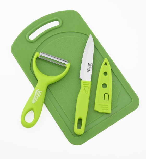 Cutit Set 3 piese bucatarie, trio, vanora home