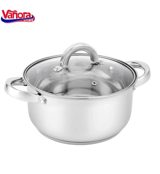 Cratita inox+capac 22x10.5CM, 3.9L, irene, vanora home