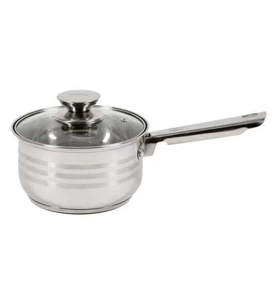 Oala Caserola inox+capac 16X9.5 cm, 1.9L, myra, cooking by heinner