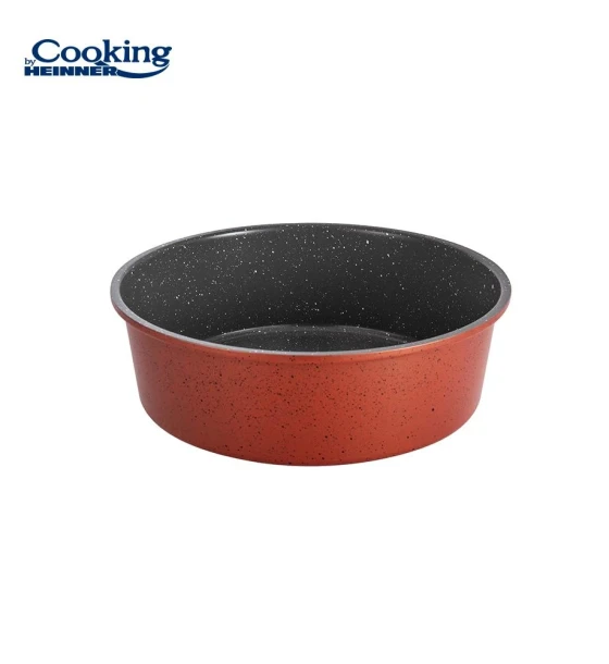 Tava rotunda acoperire ceramica 30x10 cm, anca, cooking by heinner
