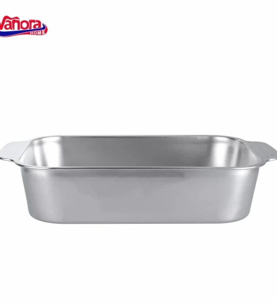 Tava inox 41x24.5x8.5 cm, lora, vanora home