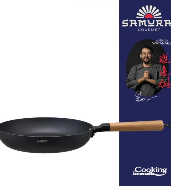 Tigaie aluminiu 26X5 cm, rikito watanabe, samurai gourmet, cooking by heinner