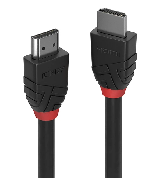 Cablu HDMI v2 Black Line T-T 0.5m, Lindy L36470