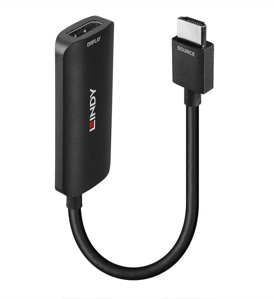 Cablu video Convertor HDMI 8K60 la Port Display 1.4, latime de banda suportata 48Gbps, maxima suportata intrare 840x2160 120Hz 4:4:4 8Bit 7680x4320 60Hz 4:2:0 8Bit, maxima suportata iesire