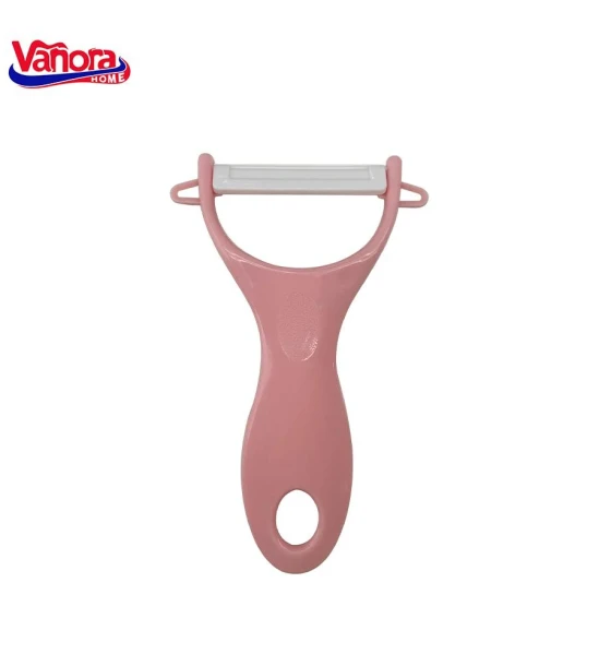 Accesoriu bucatarie Curatator legume lama ceramica 13x7.6CM roz, vanora home