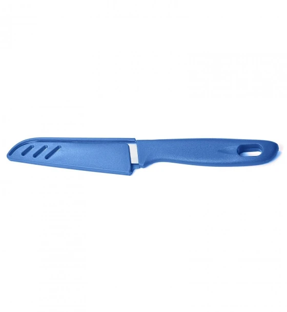 Accesoriu bucatarie Cutit cu teaca 9.5 cm, albastru