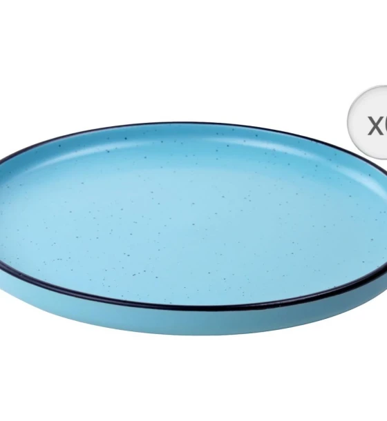 Set 6 farfurii intinse, ceramica 27 cm, electra, art of dining by heinner
