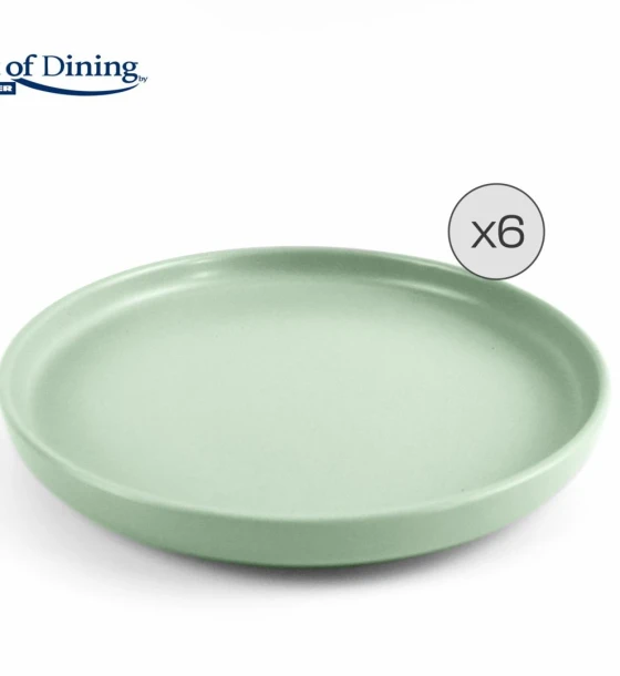 Set 6 farfurii desert ceramica 20 cm, yvonne, art of dining by heinner