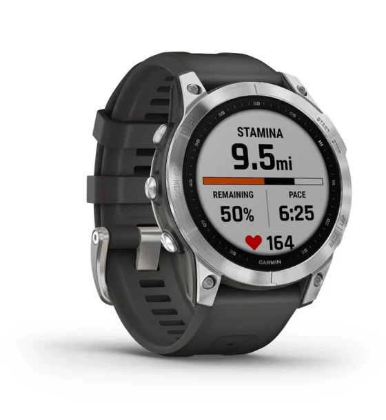 Ceas Garmin fenix 7, functii ceas, sincronizare ora gps, ceas desteptator, temporizator, cronometru, monitorizarea sanatatii, puls masurat la incheietura mainii, alerta puls anormal