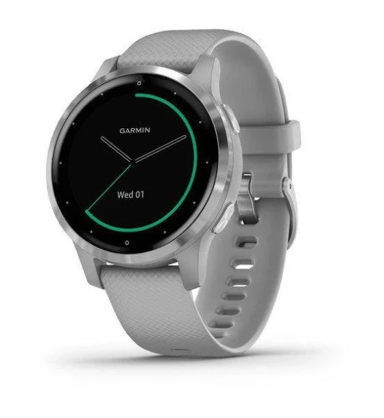 Smartwatch Ceas Smartwatch Garmin Vivoactive 4S, Powder Gray Silver SEU