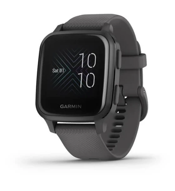 Ceas Smartwatch Garmin Venu Sq, NFC, Slate/Slate