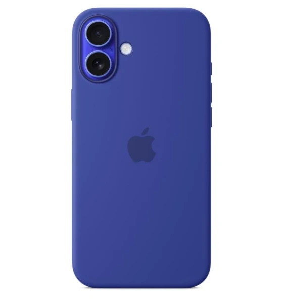 Accesoriu telefon iPhone 16 Plus Silicone Case with MagSafe - Ultramarine