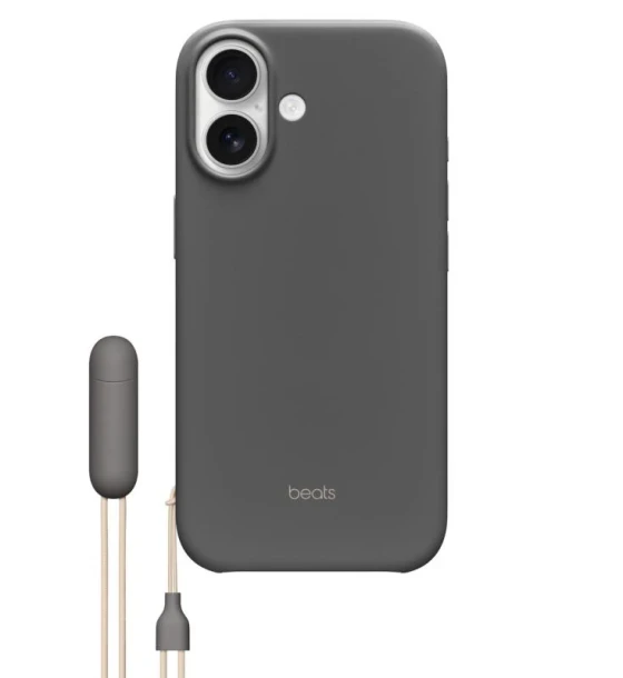 Accesoriu telefon Beats iPhone 17 Kickstand Case with MagSafe and Camera Control - Granite Gray