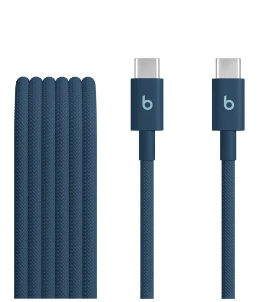 Accesoriu telefon Beats USB-C to USB-C Woven Cable 1.5 m - Nitro Navy