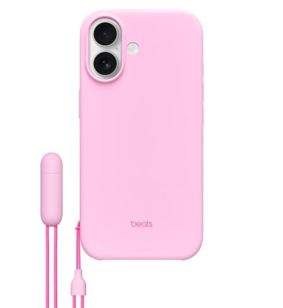 Accesoriu telefon Beats iPhone 17 Kickstand Case with MagSafe and Camera Control - Pebble Pink