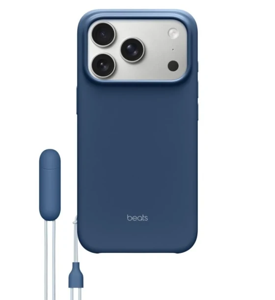 Accesoriu telefon Beats iPhone 17 Pro Kickstand Case with MagSafe and Camera Control - Bedrock Blue
