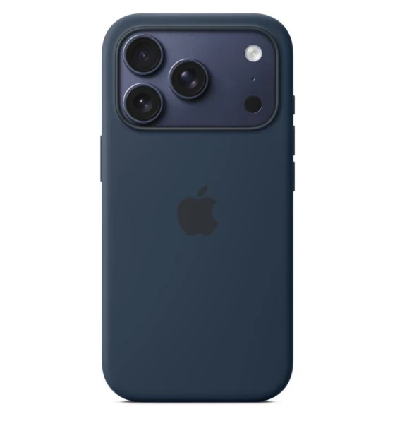 Accesoriu telefon iPhone 17 Pro Silicone Case with MagSafe - Midnight