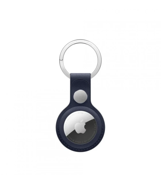 Accesoriu telefon AirTag FineWoven Key Ring - Navy