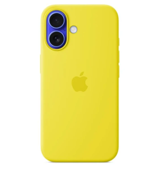 Accesoriu telefon iPhone 16 Silicone Case with MagSafe - Star Fruit