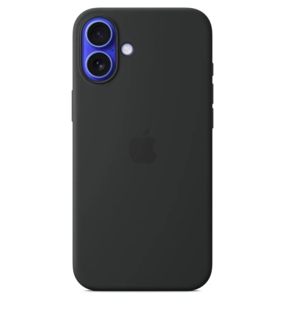 Accesoriu telefon iPhone 16 Plus Silicone Case with MagSafe - Black
