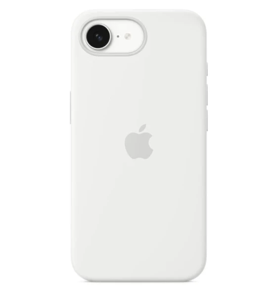 Accesoriu telefon iPhone 16e Silicone Case - White
