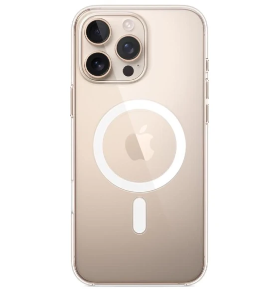 Accesoriu telefon iPhone 16 Pro Max Clear Case with MagSafe