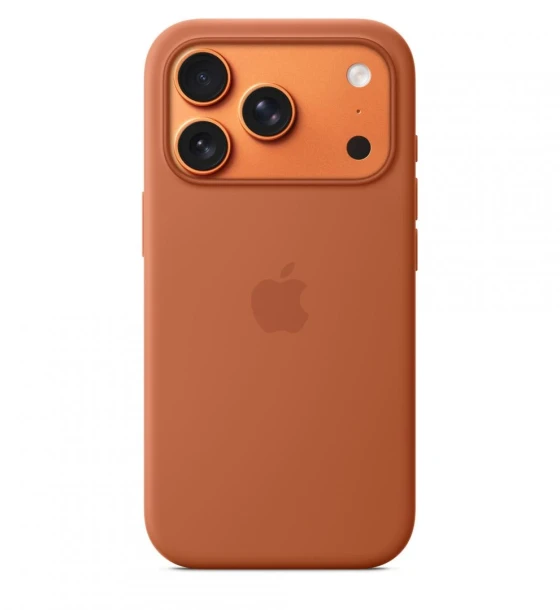Accesoriu telefon iPhone 17 Pro Silicone Case with MagSafe - Terra Cotta