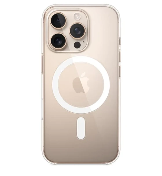 Accesoriu telefon iPhone 16 Pro Clear Case with MagSafe