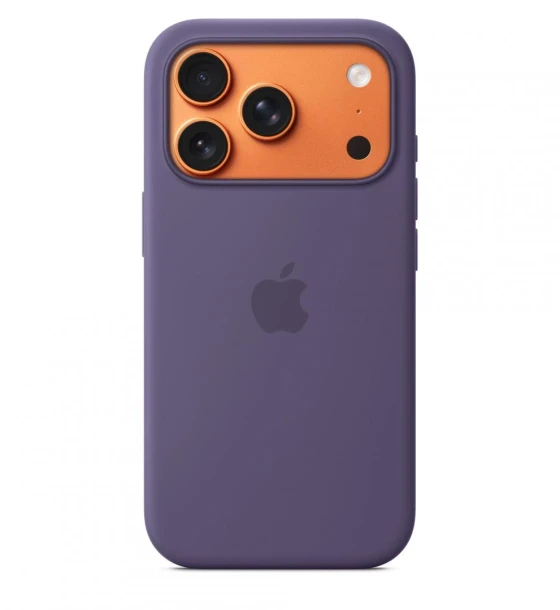 Accesoriu telefon iPhone 17 Pro Silicone Case with MagSafe - Purple Fog