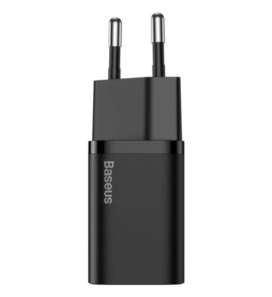 Incarcator Baseus Super Si, Quick Charge 25W, 1 x USB Type-C 5V/3A, negru