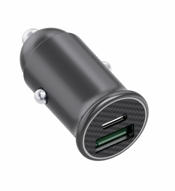 INCARCATOR AUTO SERIOUX 60W 12V, Alimentator/incarcator auto cu USB, Iesire USB-C USB-A