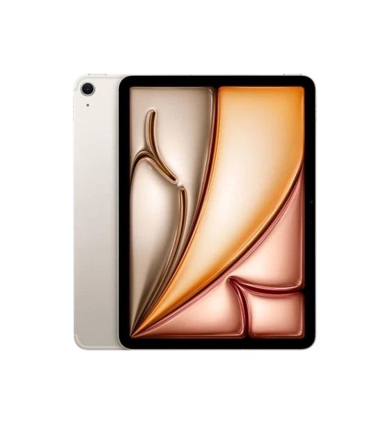 Tableta Apple iPad Air 11 (2025), Apple M3 Octa Core, 11 inch, RAM 8 GB, 128 GB, Wi-fi, Bt, 5G, iPadOS 18.3.2, Starlight