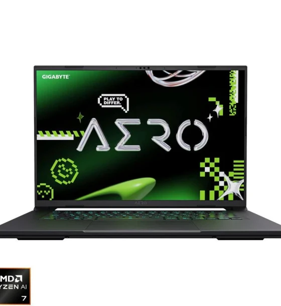 Laptop Gaming GIGABYTE AERO X16 1WH Procesor AMD Ryzen AI 7 350 16M Cache, frecventa turbo max pana la 5.0 GHz, dispaly 16 inch WQXGA 165Hz, 2560x1600, 32GB DDR5, 1TB SSD