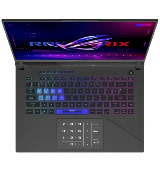 Laptop Gaming Asus Rog Strix G16, G615LW-S5047, 16-inch, 2.5K 2560 x1600, WQXGA 16:10, Rog Nebula Display, Intel Core Ultra9 Processor 275HX 2.7 GHz 36MB Cache, up to 5.4 GHz, 24 cores