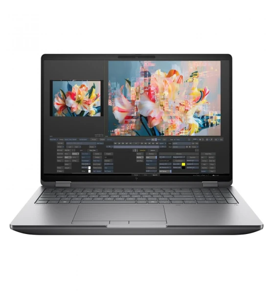 Laptop HP Zbook 16 Fury G1i cu procesor Intel Core Ultra 9-285HX 24 Core 2.8 GHz, up to 5.5GHz, 36MB, 16 inch WQUXGA, 64GB DDR5, SSD 2TB PCle-4x4 2280 NVMe