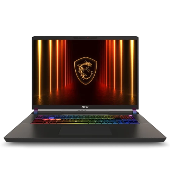 Laptop MSI Gaming Vector 17 HX AI A2XWJG-207XRO, 17 inch QHD+ 2560x1600, 240Hz, IPS-Level, Intel Core Ultra 9 processor 275HX with Intel AI Boost NPU, 24 cores 8 P-cores + 16 E-cores