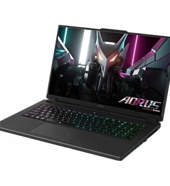 Notebook Gigabyte Aorus 17 9MF-E2EE513SD, Procesor Intel core i5-12500H, Placa video dedicata NVIDIA GeForce RTX 4050, Memorie 16gb DDR5, SSD 512 GB, WI-FI 6, Display 17.3 inch, 1920 x 1080