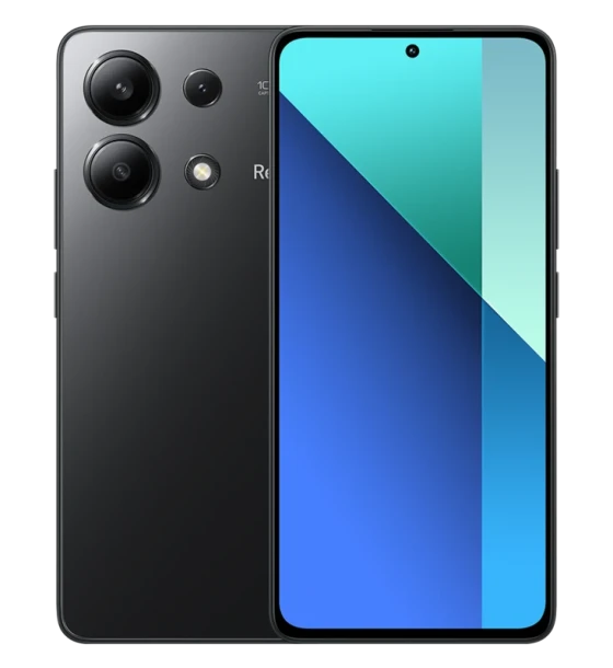 Telefon mobil Telefon XIAOMI Redmi Note 13, Hybrid SIM, 6 GB RAM, 128 GB, 4G, Negru