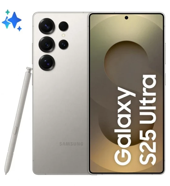 Telefon mobil Samsung S25 ULTRA 5G S938B 6.9 inch 12GB 1TB DualSIM Titanium Gray incl. S-Pen