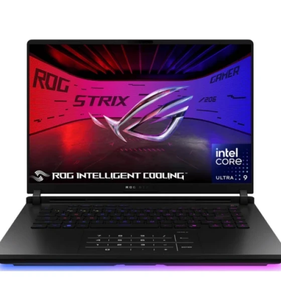 Laptop Gaming Asus Rog Strix Scar 16, G635LW-RW068, 16-inch, 2.5K 2560x 1600, WQXGA 16:10, Rog Nebula HDR Display, Intel Core Ultra 9 Processor 275HX 2.7 GHz 36MB Cache, up to 5.4 GHz