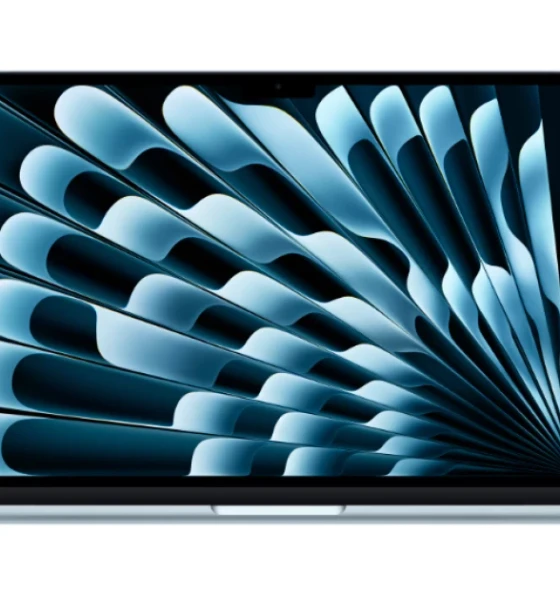 MacBook Air 13.6 inch Retina/Apple M4 CPU 10-core, GPU 8-core, Neural Engine16-core /16GB/256GB - Sky Blue - US KB 2025 30W USB C Cto fromMC6T4RO/A