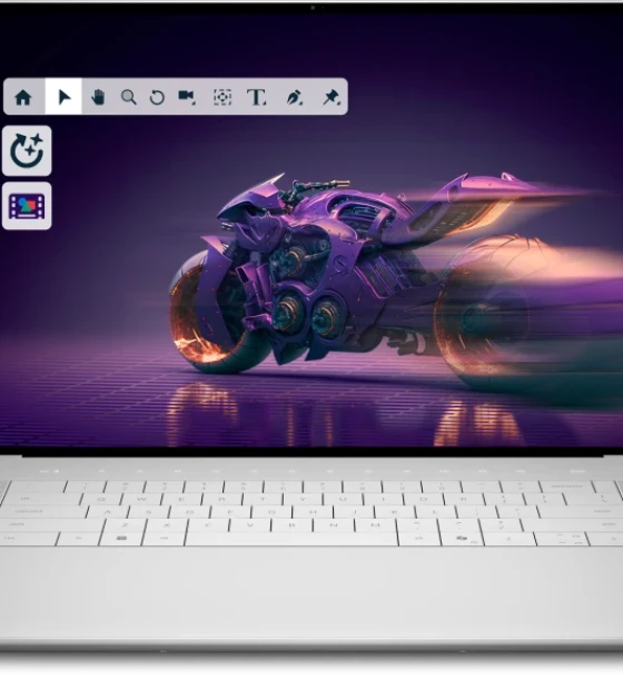 Laptop Dell 16 Premium DA16250, 16.3 inch, Touch 4K OLED, 400 nit, 48-120Hz, InfinityEdge, Low Blue Light, Energy Star Label, Platinum, Intel Core Ultra 9 285H 16 Cores, up to 5.4GHz Turbo