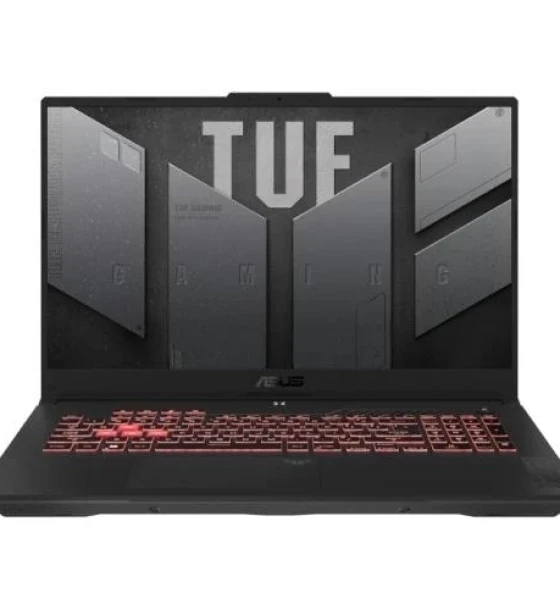 Laptop ASUS TUF Gaming A17 2023 FA707NUG-HX180, AMD Ryzen 7 7445HS, 17.3 inch, RAM 16GB, SSD 1TB, nVidia GeForce RTX 4050 6GB, No OS, Mecha Grey