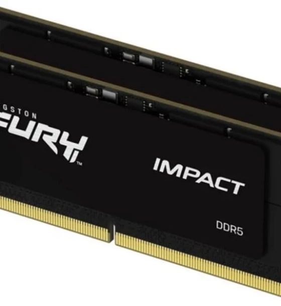 Memorie RAM notebook Kingston 64GB, DDR5, 5600MHz, CL40, 1.1v, Dual Channel Kit, FURY Impact