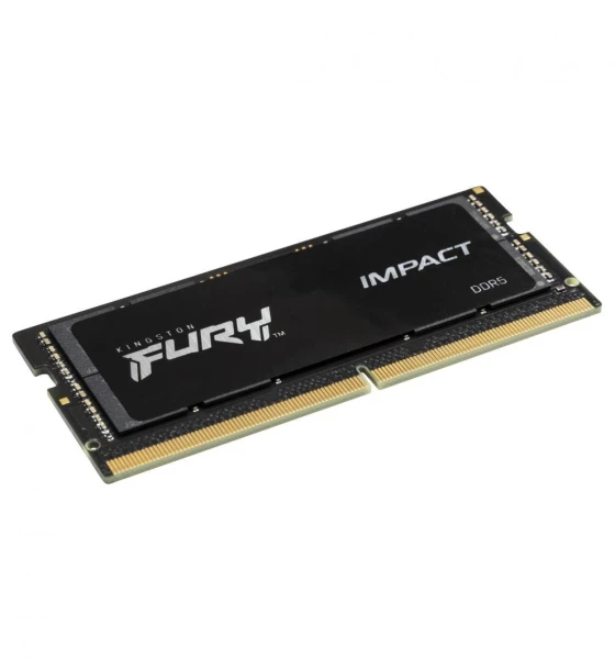 Memorie RAM notebook Kingston Fury Impact, SODIMM, DDR5, 16GB, CL38, 4800MHz